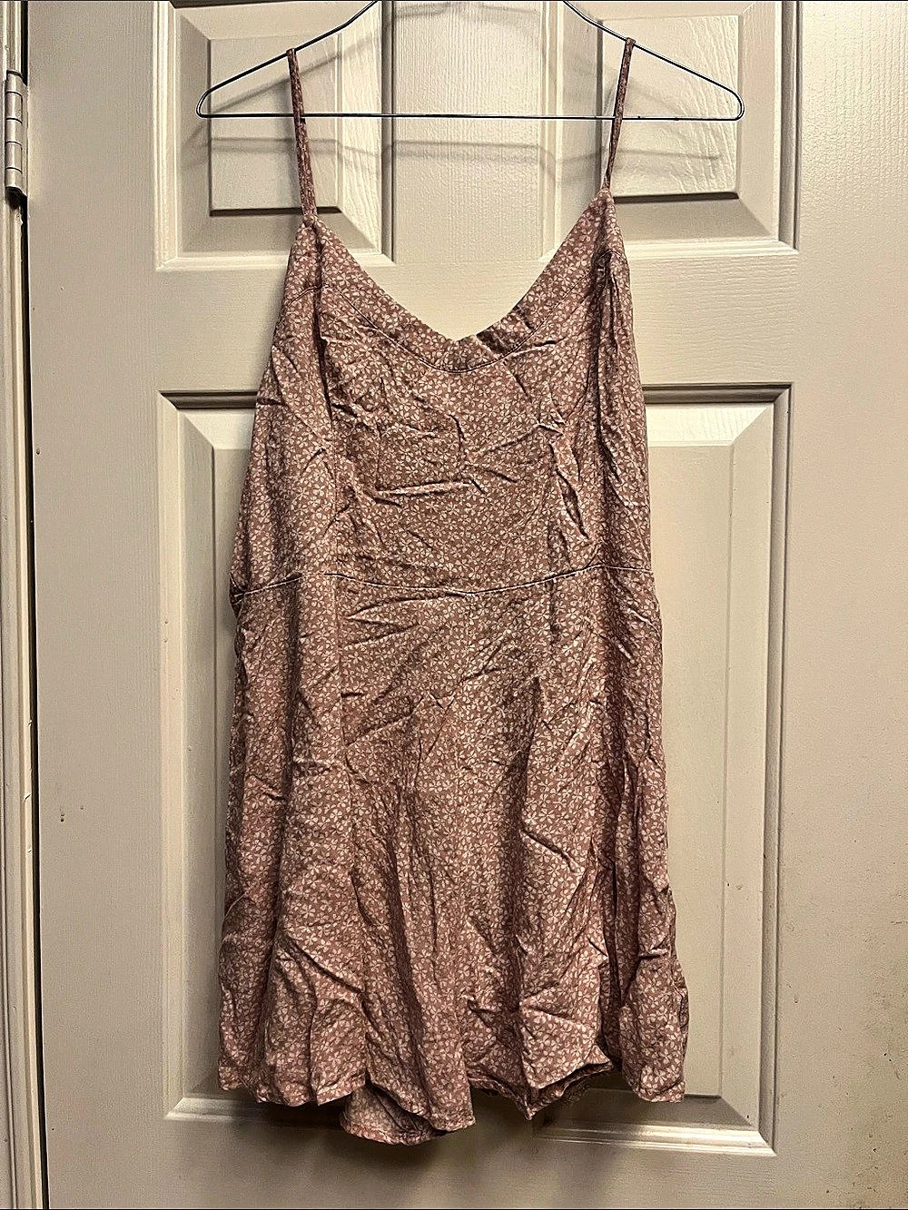 Arizona Jean Co Pink Floral Romper XL